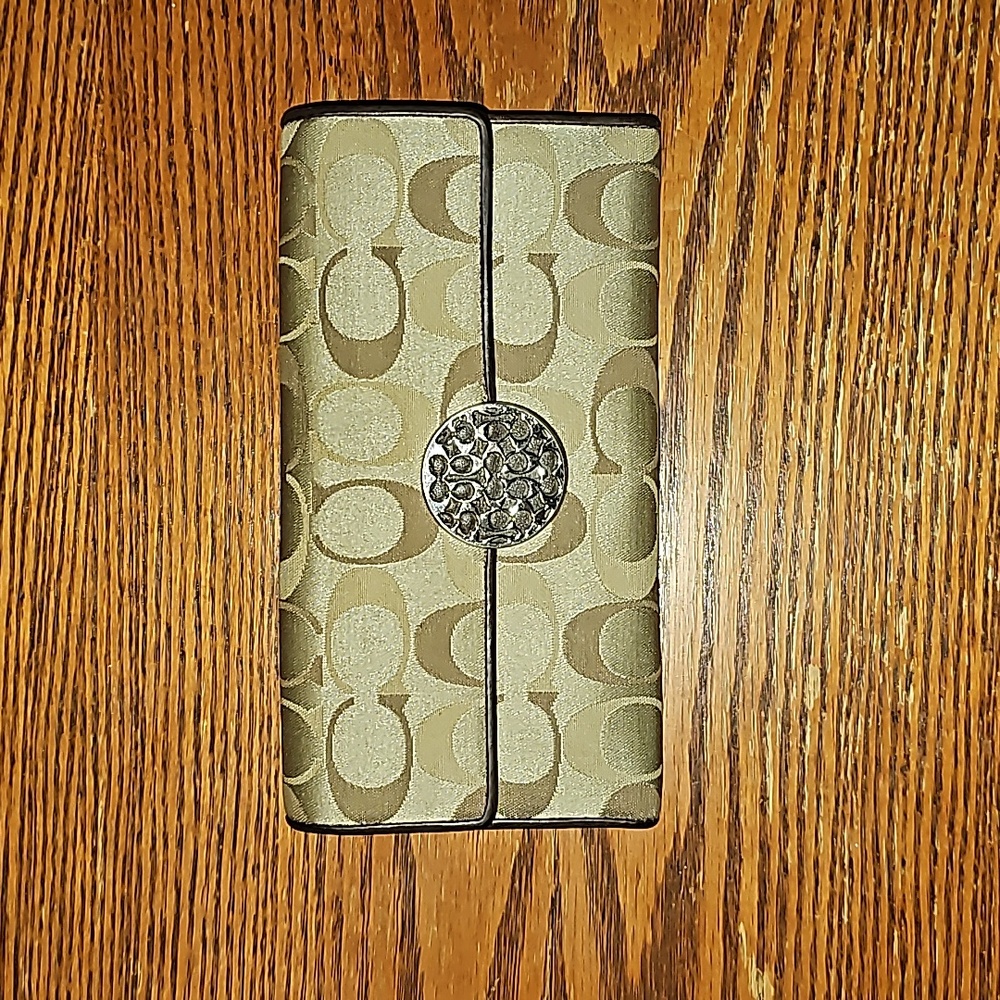 Coach Monogrammed Wallet